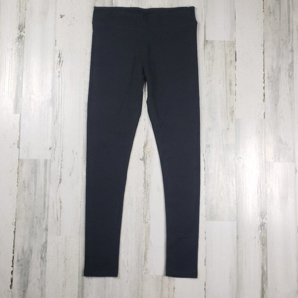 NWT Sunfrog Solid Black Full Length Leggings Women's Size XL